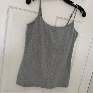 Grey tank/bra L